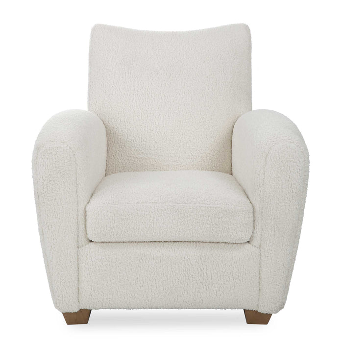 Teddy Accent Chair White-Furniture-Uttermost-Lighting Design Store