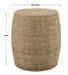 Resort Accent Stool Natural Braided Straw-Furniture-Uttermost-Lighting Design Store