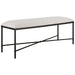 Avenham Bench Aged Black-Furniture-Uttermost-Lighting Design Store