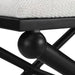 Andrews Bench Iron-Furniture-Uttermost-Lighting Design Store