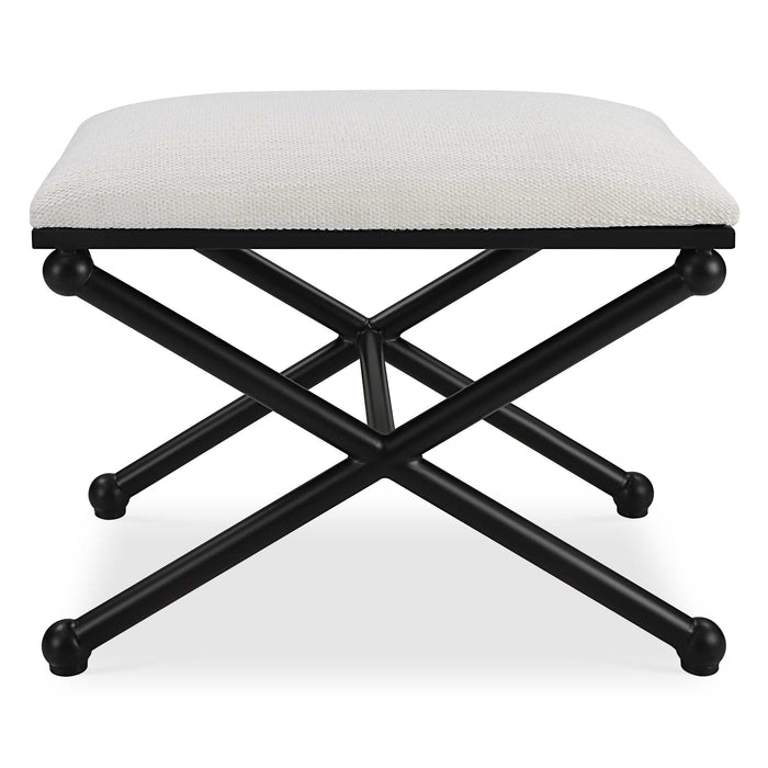 Andrews Bench Iron-Furniture-Uttermost-Lighting Design Store