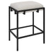 Paradox Counter Stool Matte Black Iron-Furniture-Uttermost-Lighting Design Store