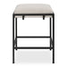 Paradox Counter Stool Matte Black Iron-Furniture-Uttermost-Lighting Design Store