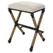 Firth Counter Stool Rustic Iron-Furniture-Uttermost-Lighting Design Store