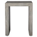 Aerina End Table Aged White-Furniture-Uttermost-Lighting Design Store