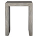 Aerina End Table Aged White-Furniture-Uttermost-Lighting Design Store