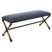 Firth Bench Rustic Iron-Furniture-Uttermost-Lighting Design Store