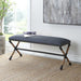 Firth Bench Rustic Iron-Furniture-Uttermost-Lighting Design Store