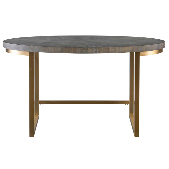 Taja Desk Stainless Steel-Furniture-Uttermost-Lighting Design Store