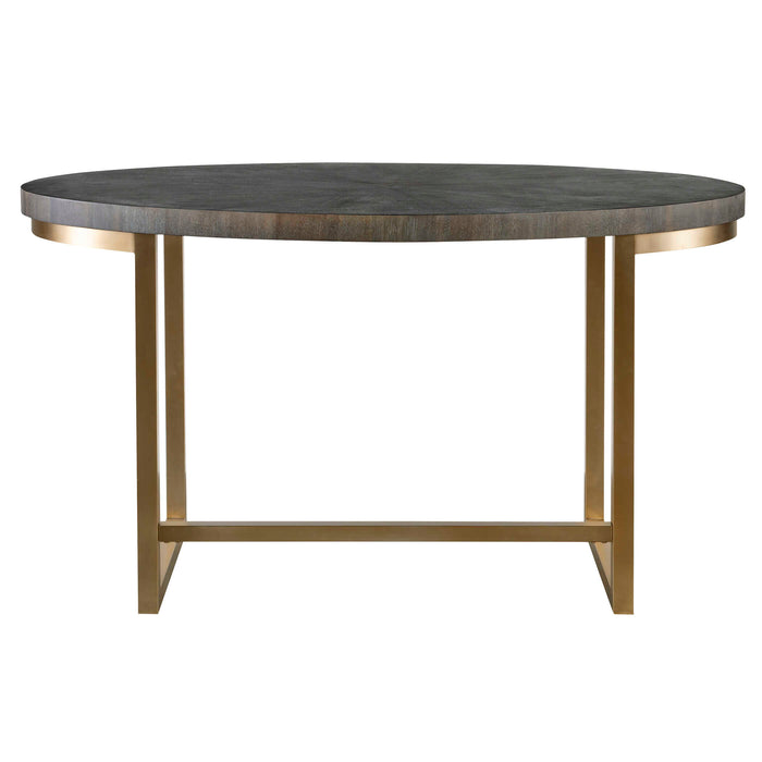 Taja Desk Stainless Steel-Furniture-Uttermost-Lighting Design Store