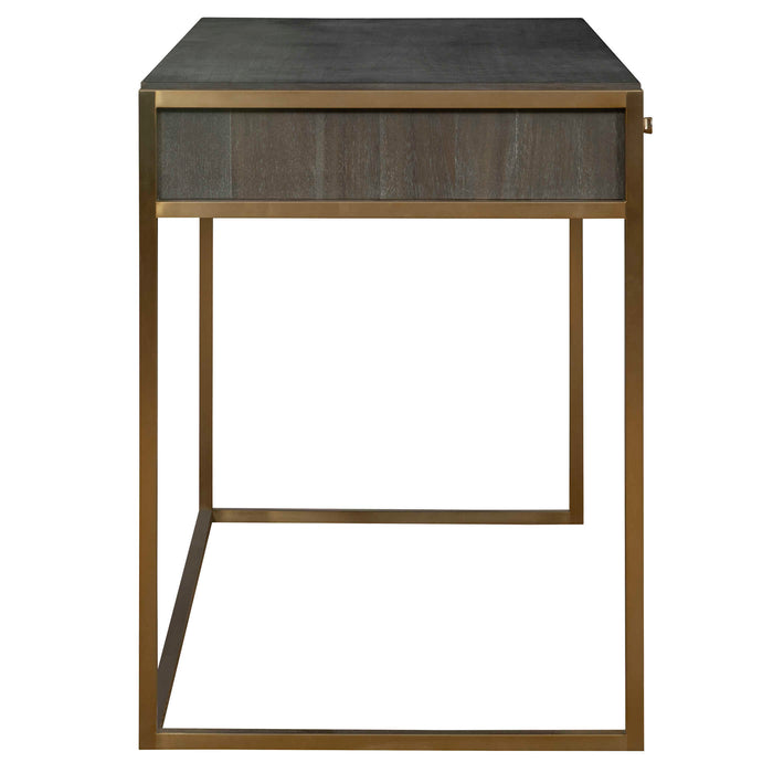 Taja Desk Stainless Steel-Furniture-Uttermost-Lighting Design Store
