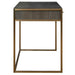 Taja Desk Stainless Steel-Furniture-Uttermost-Lighting Design Store
