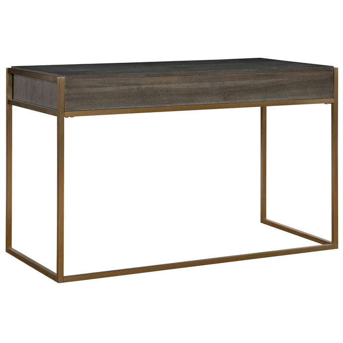 Taja Desk Stainless Steel-Furniture-Uttermost-Lighting Design Store