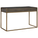 Taja Desk Stainless Steel-Furniture-Uttermost-Lighting Design Store