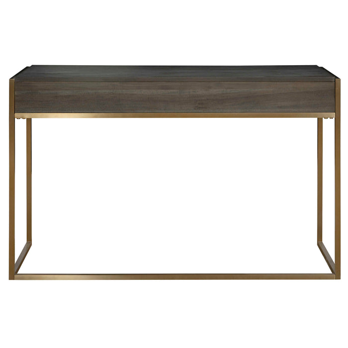 Taja Desk Stainless Steel-Furniture-Uttermost-Lighting Design Store