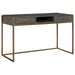 Taja Desk Stainless Steel-Furniture-Uttermost-Lighting Design Store