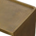 Derwent Side Table Antique Brass-Furniture-Uttermost-Lighting Design Store