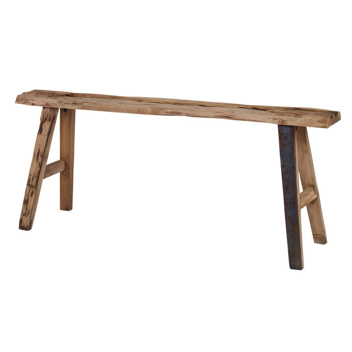 Paddock Bench Pine Wood-Furniture-Uttermost-Lighting Design Store
