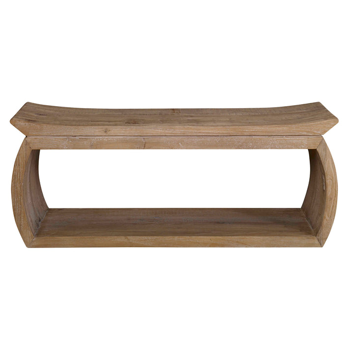 Connor Bench Solid Wood-Furniture-Uttermost-Lighting Design Store