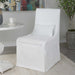 Coley Armless Chair White-Furniture-Uttermost-Lighting Design Store