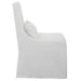 Coley Armless Chair White-Furniture-Uttermost-Lighting Design Store