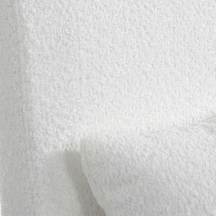 Coley Armless Chair White-Furniture-Uttermost-Lighting Design Store