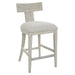 Idris Counter Stool Whitewashed-Furniture-Uttermost-Lighting Design Store