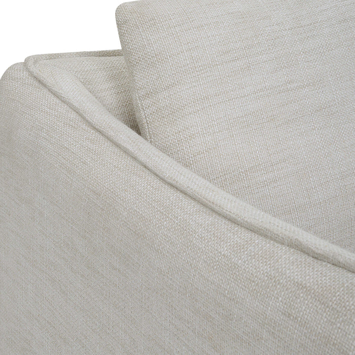 Corben Armless Chair Off-white-Furniture-Uttermost-Lighting Design Store