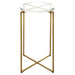 Star-crossed Accent Table Brushed Gold-Furniture-Uttermost-Lighting Design Store