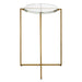 Star-crossed Accent Table Brushed Gold-Furniture-Uttermost-Lighting Design Store