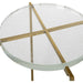 Star-crossed Accent Table Brushed Gold-Furniture-Uttermost-Lighting Design Store