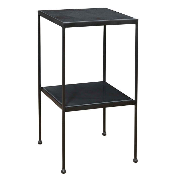 Sherwood Accent Table Matte Black-Furniture-Uttermost-Lighting Design Store