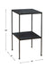 Sherwood Accent Table Matte Black-Furniture-Uttermost-Lighting Design Store