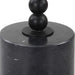 Bead Drink Table Solid Black-Furniture-Uttermost-Lighting Design Store