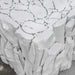 Teak Root Cube White-Furniture-Uttermost-Lighting Design Store