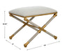 Socialite Bench Gold Leaf-Furniture-Uttermost-Lighting Design Store