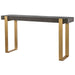 Kea Console Table Dark Walnut Stain-Furniture-Uttermost-Lighting Design Store