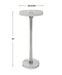 Pria Drink Table Brushed Nickel-Furniture-Uttermost-Lighting Design Store