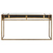 Reflect Console Table Brushed Aged Gold-Furniture-Uttermost-Lighting Design Store