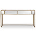 Reflect Console Table Brushed Aged Gold-Furniture-Uttermost-Lighting Design Store