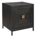 Aiken Cabinet / End Table Dark Ebony Stain-Furniture-Uttermost-Lighting Design Store