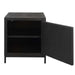 Aiken Cabinet / End Table Dark Ebony Stain-Furniture-Uttermost-Lighting Design Store