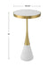 Apex Accent Table Matte White-Furniture-Uttermost-Lighting Design Store