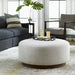 Avila Ottoman / Coffee Table Ivory And Warm Gray-Furniture-Uttermost-Lighting Design Store
