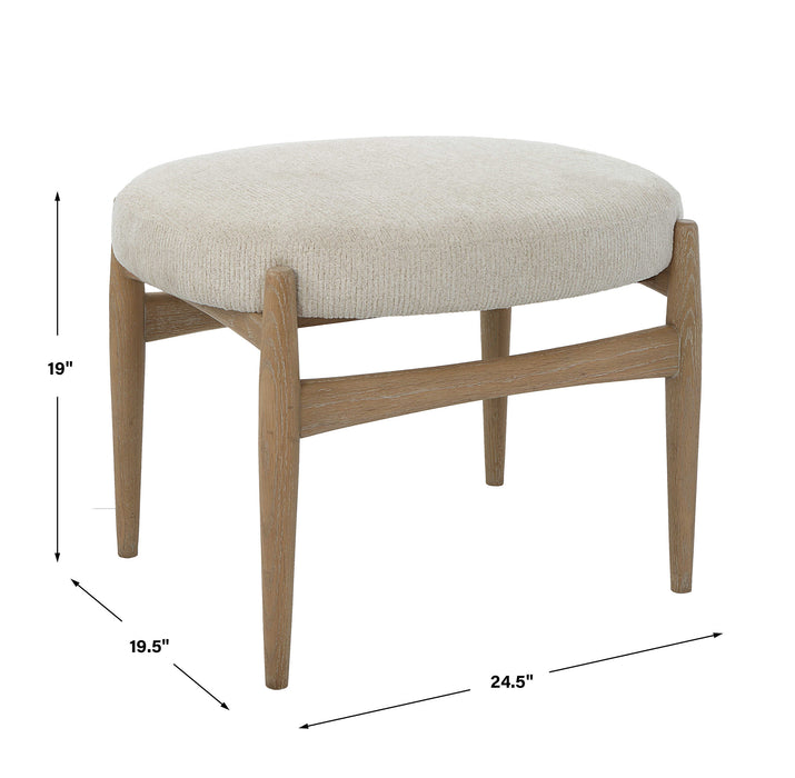 Acrobat Bench Solid Oak-Furniture-Uttermost-Lighting Design Store