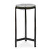 Eternity Accent Table Dark Gunmetal-Furniture-Uttermost-Lighting Design Store
