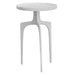 Kenna Accent Table Matte White-Furniture-Uttermost-Lighting Design Store