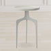 Kenna Accent Table Matte White-Furniture-Uttermost-Lighting Design Store