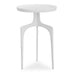 Kenna Accent Table Matte White-Furniture-Uttermost-Lighting Design Store
