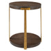 Palisade Side Table Antique Gold-Furniture-Uttermost-Lighting Design Store
